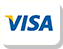 O sistema de loja virtual  001Shop aceita pagamento através do cartão de crédito Visa